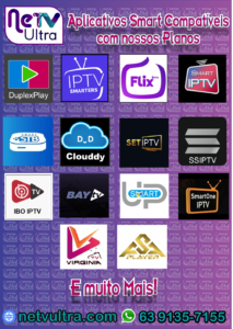 Aplicativos Compatíveis NeTV Ultra